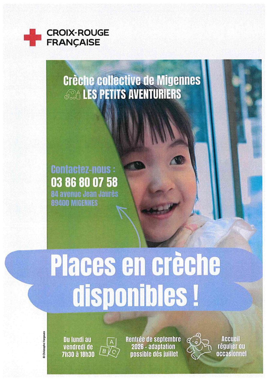 Créche collective de Migennes